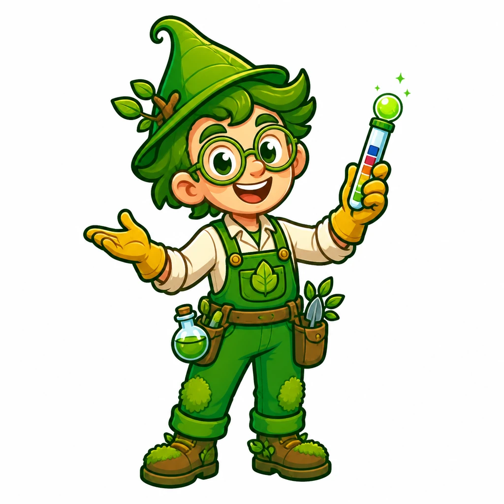 Moss, a friendly gardener scientist