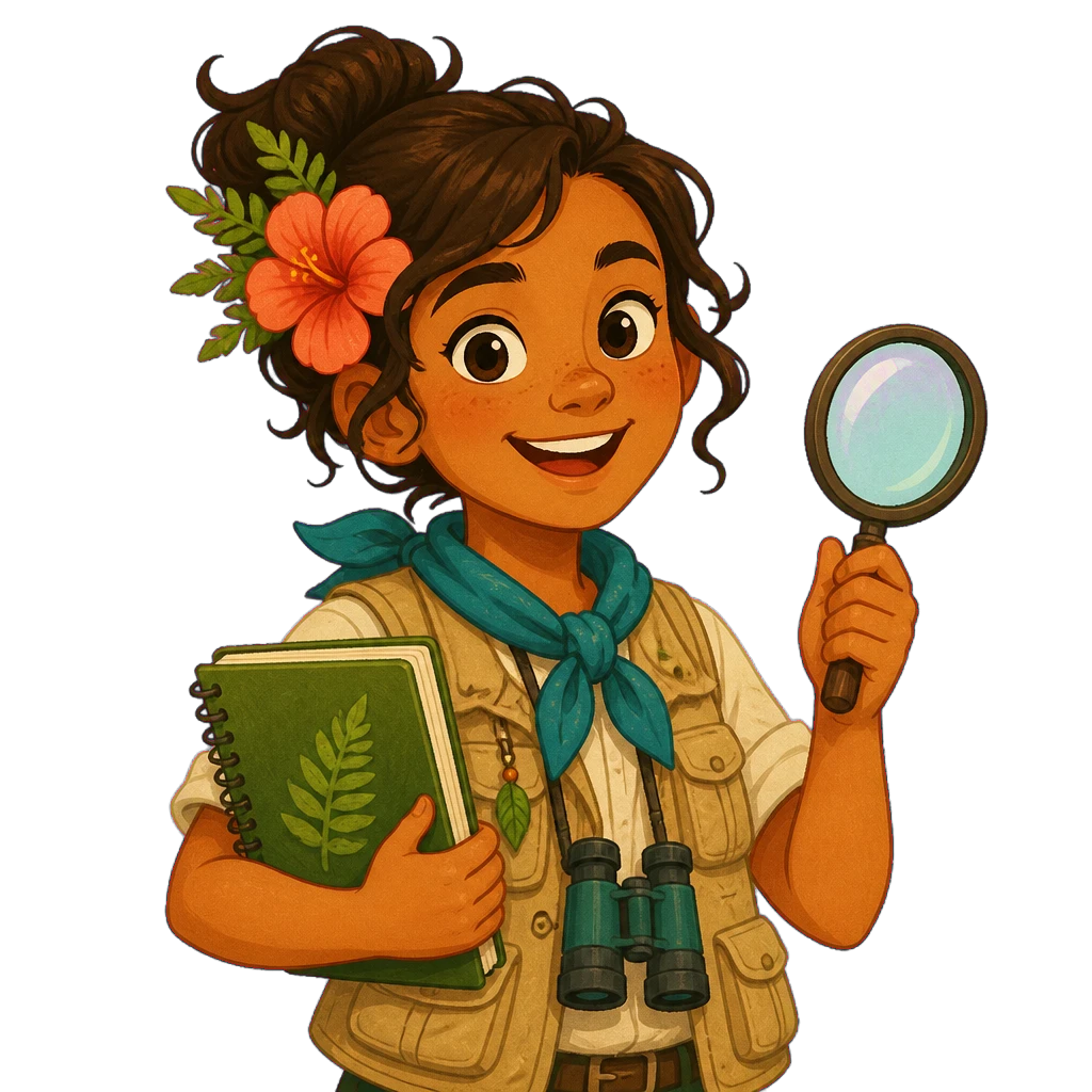 Scout Fern, the island naturalist